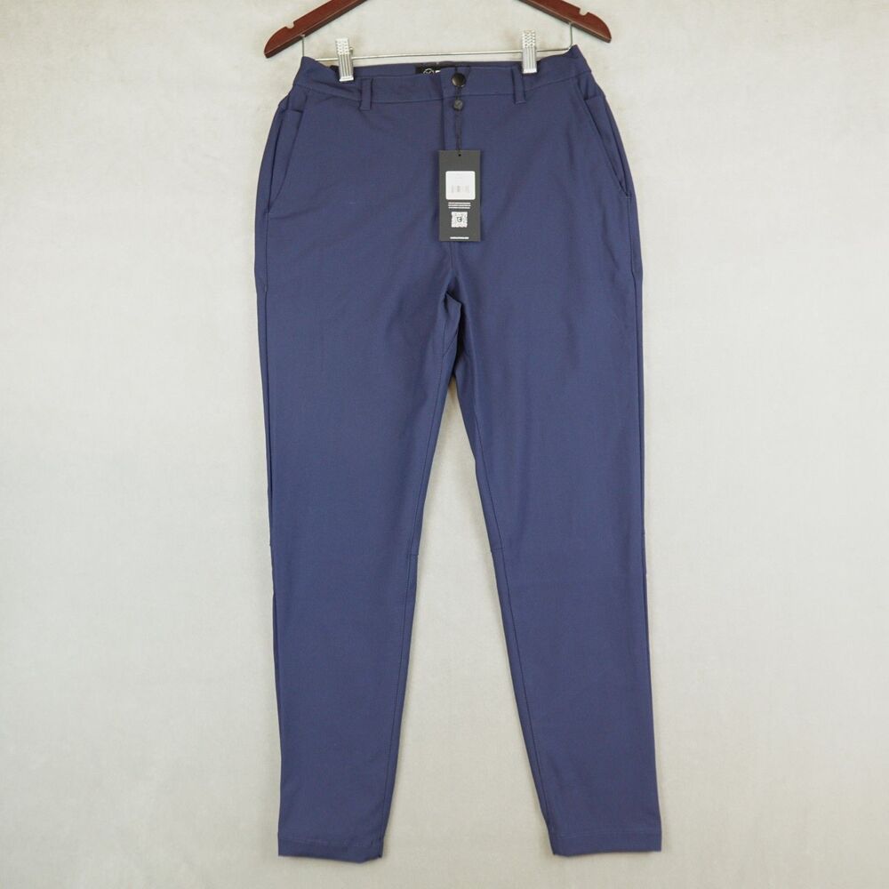 NWT Cuts Clothing AO Jogger Pants Pacific Blue Mens Size Medium Stretch Tapered